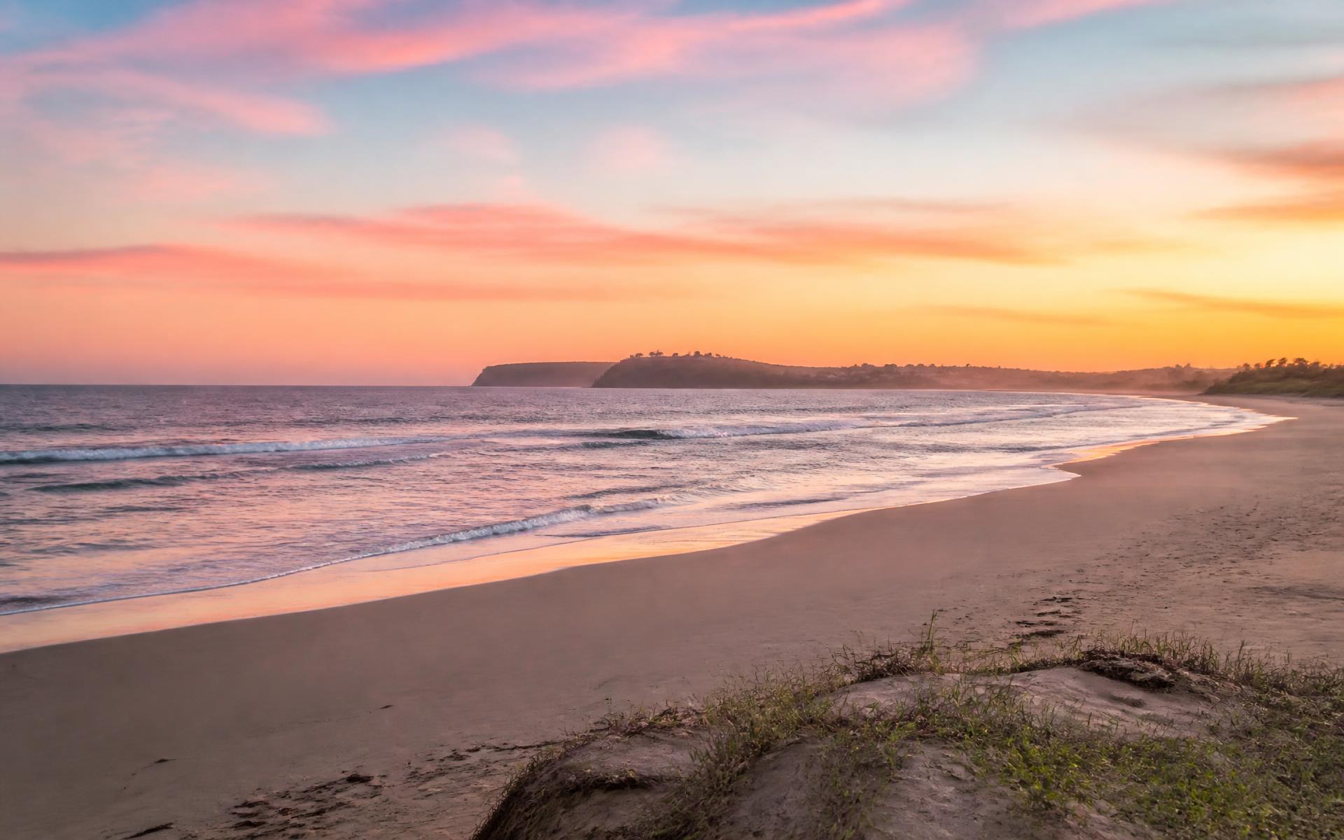 Sunrise over Kingscliff beach on the Tweed Coast